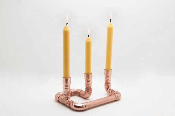 CCBPCH Industrial copper pipe candle holder (1).jpg