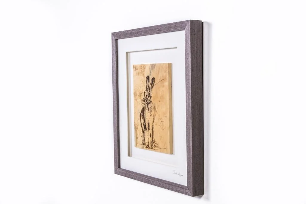 CCBNCFLHg The Native Collection Framed HARE Lg grey (2) compressed.jpg