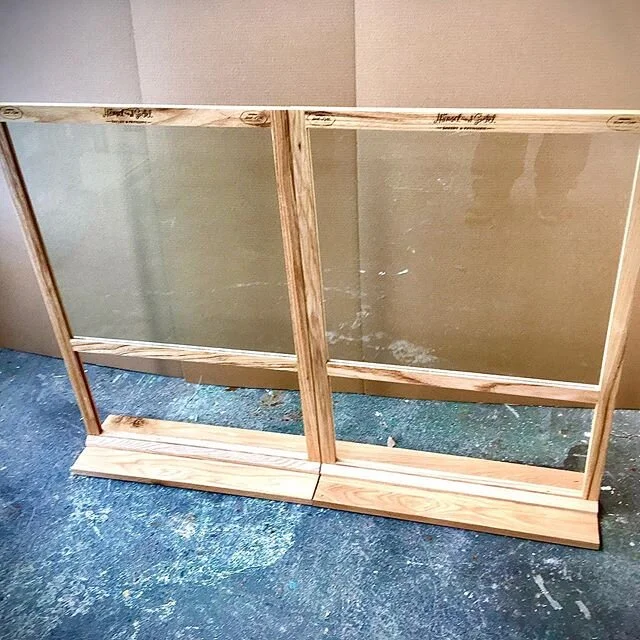 As it become increasingly likely that social distancing and all that comes with it are going to be in place for the foreseeable. Why not go against the grain and add a bit of class to t situation. We are offering harwood screens with safety glass whi