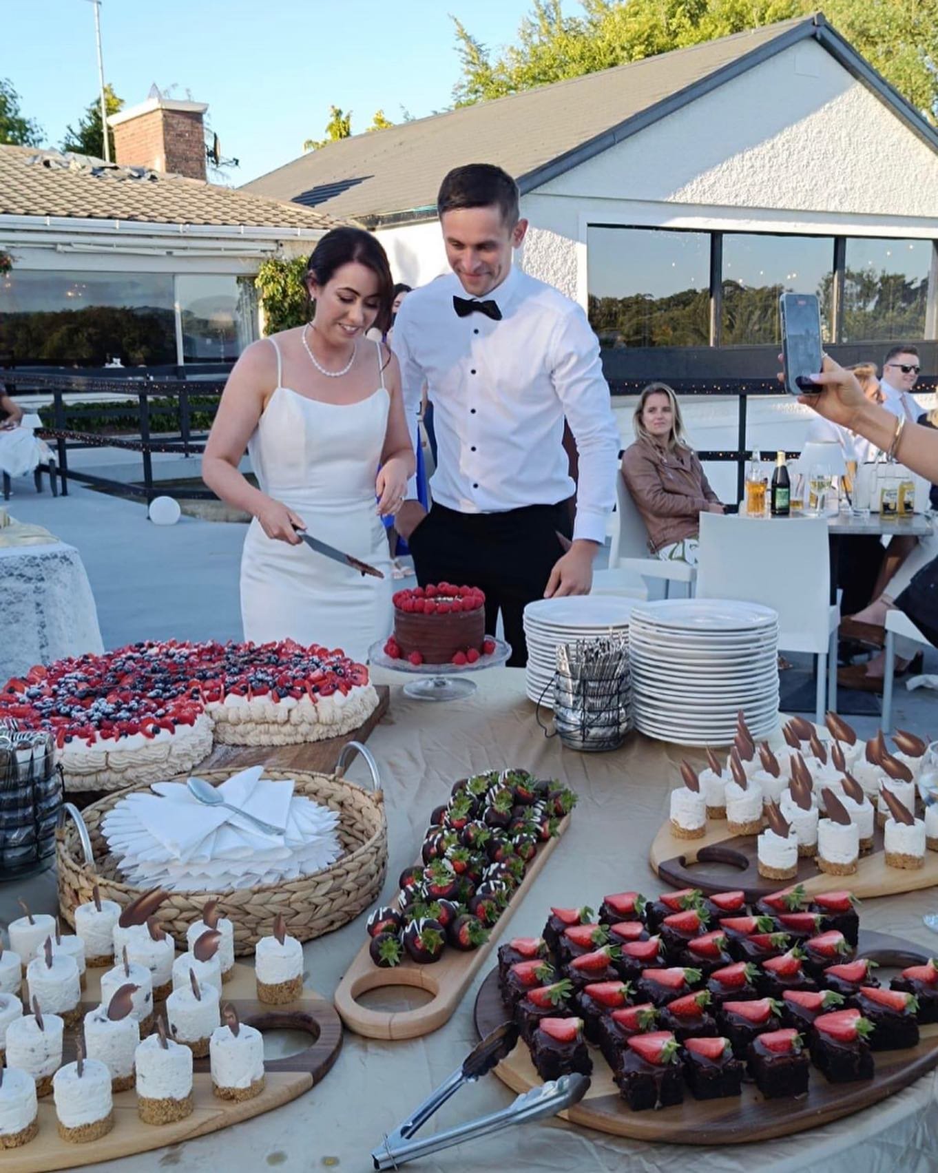 Transform your wedding dessert display with our stunning oval and elongated servers. Make your big day even more memorable by showcasing an eye-watering spread of deliciousness! #WeddingDesserts #BigDay #DessertDisplay #WeddingInspiration #EventStyli