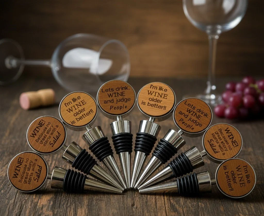 Wine Bottle Toppers