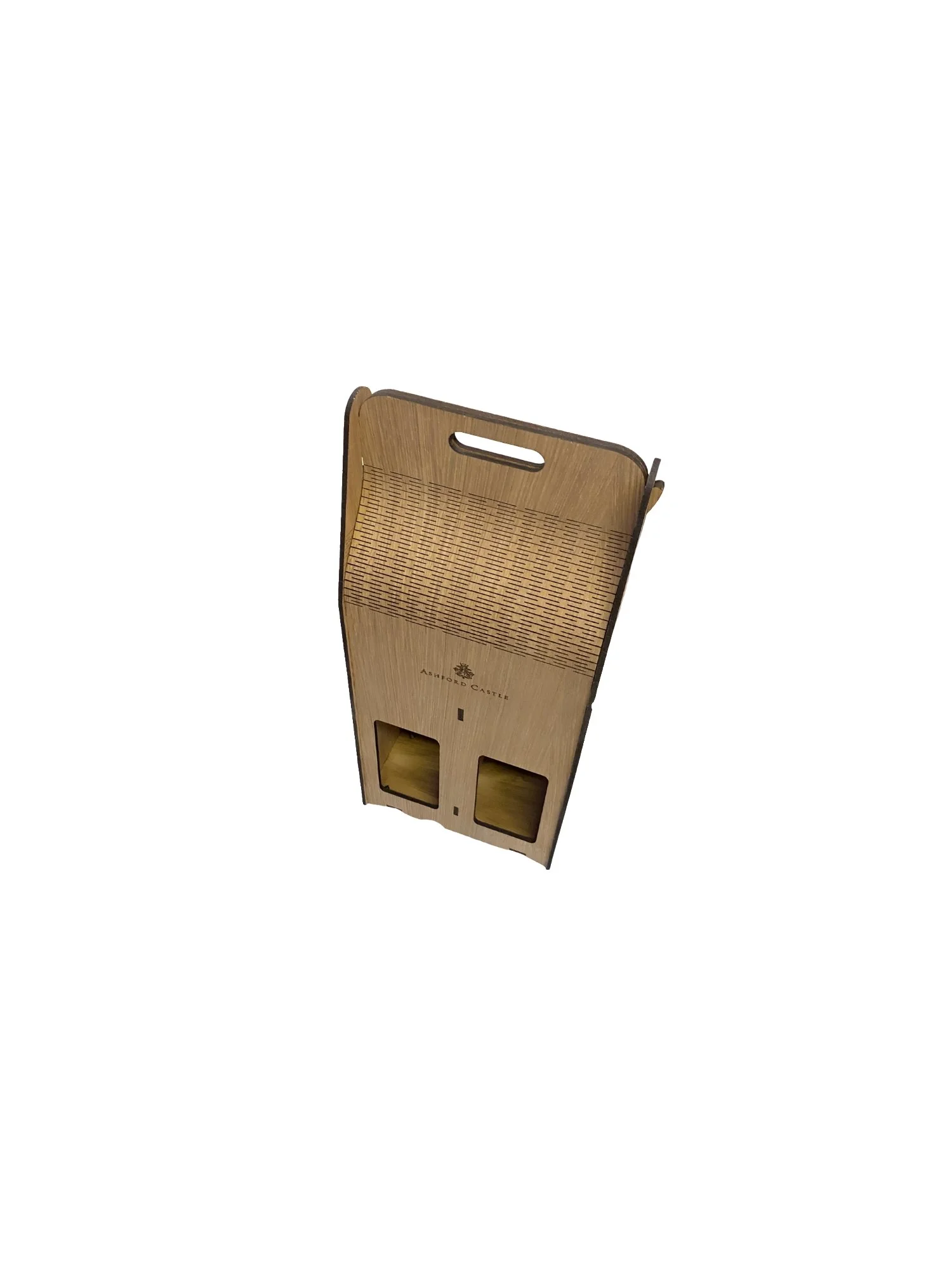 Wine Bottle Boxes – Oak Veneer