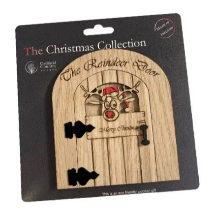 Reindeer Christmas Door