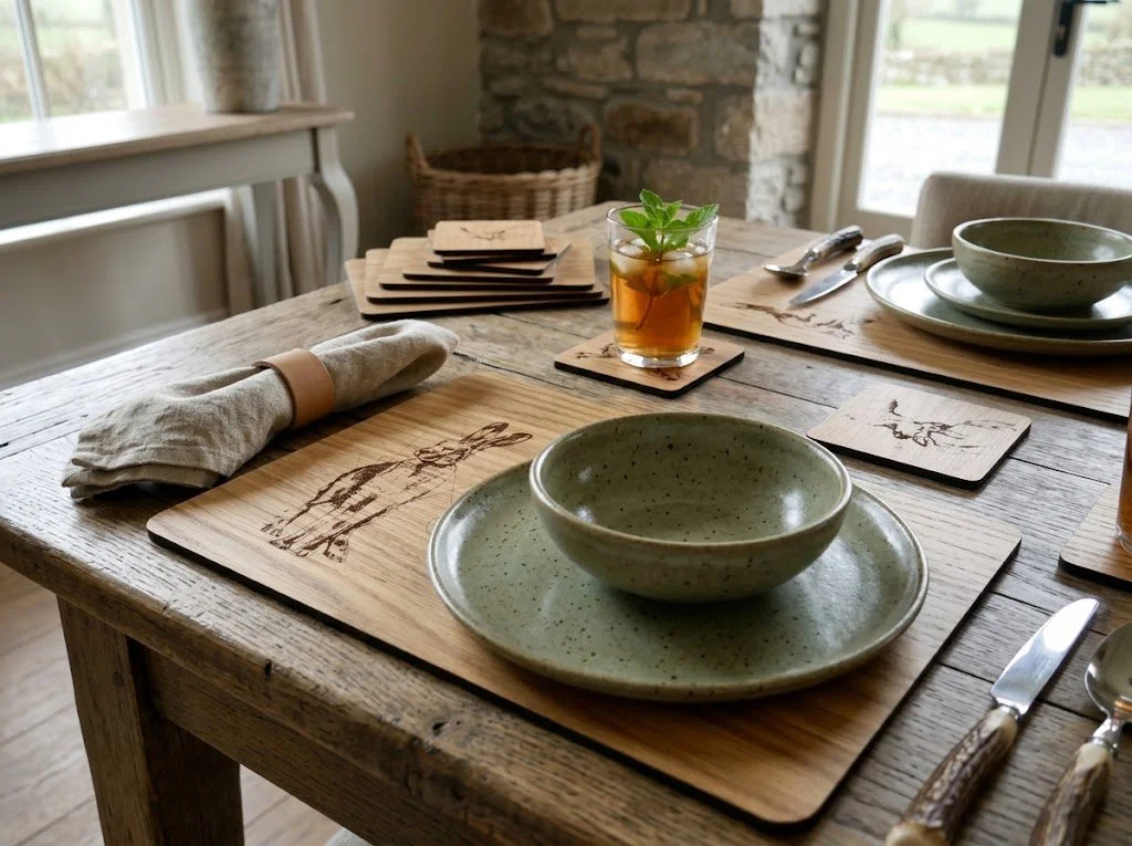 The Native Collection Placemats &amp; Coasters ( Set of 4/Set of 6)
