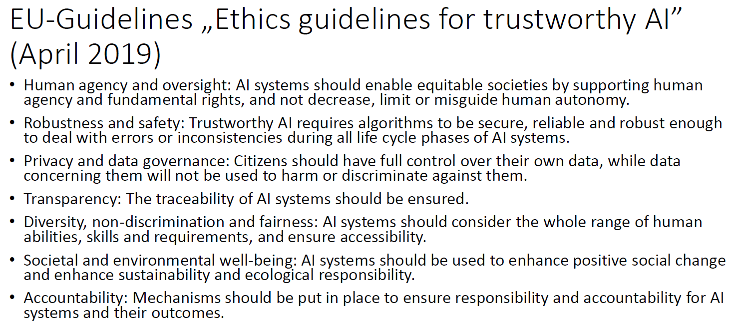 EUGuidelines „ Ethics guidelines for trustworthy AI”