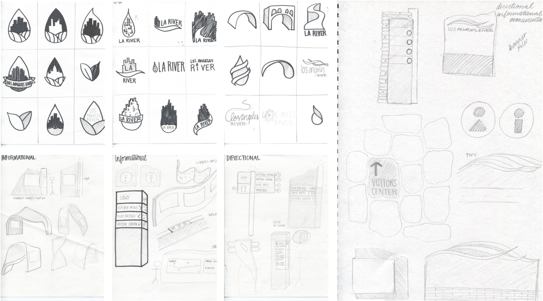 Early sketches and exploration