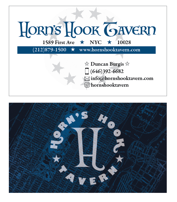 Horn's Hook Tavern — Matt Dolingo Art Director