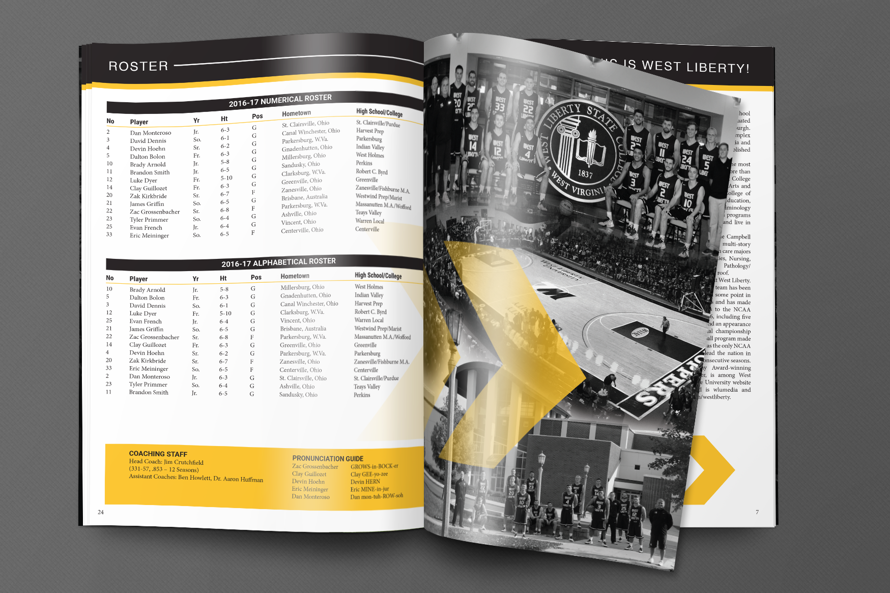  WEST LIBERTY UNIVERSITY MENS BASKETBALL MEDIA GUIDE 