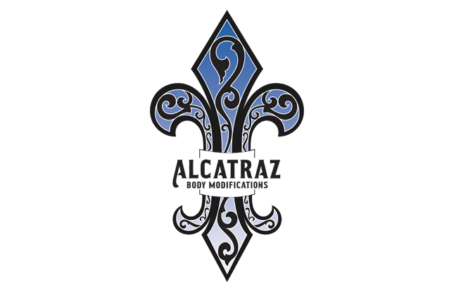  ALCATRAZ BODY MODIFICATIONS LOGO 