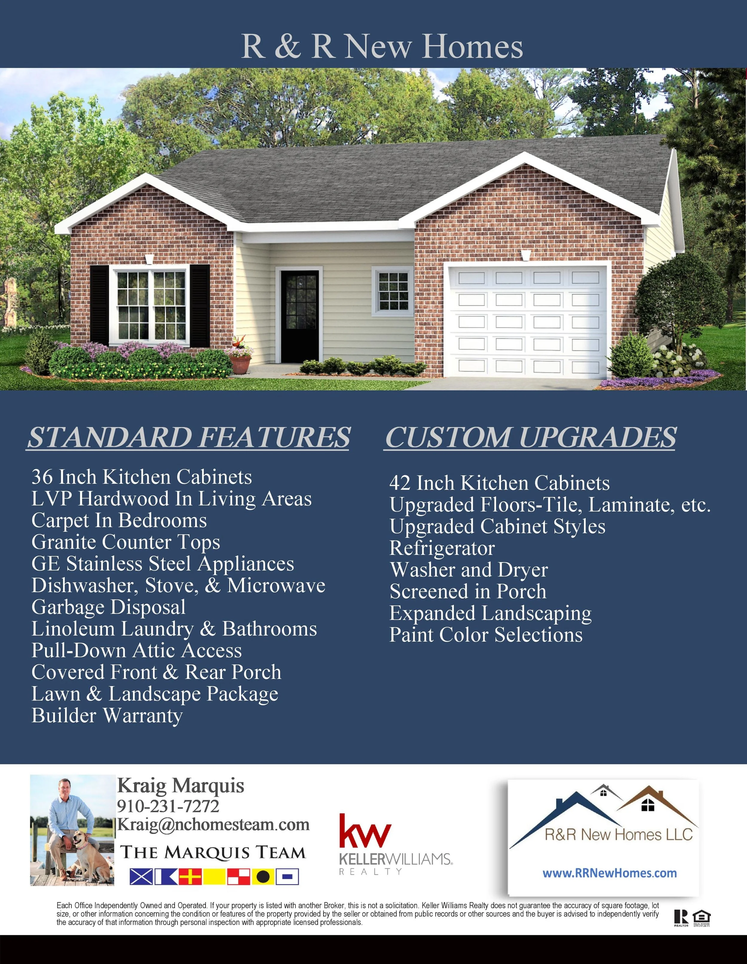 Home Plans — R & R New Homes
