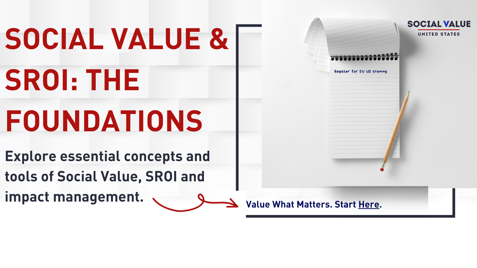 Events Calendar — Social Value US