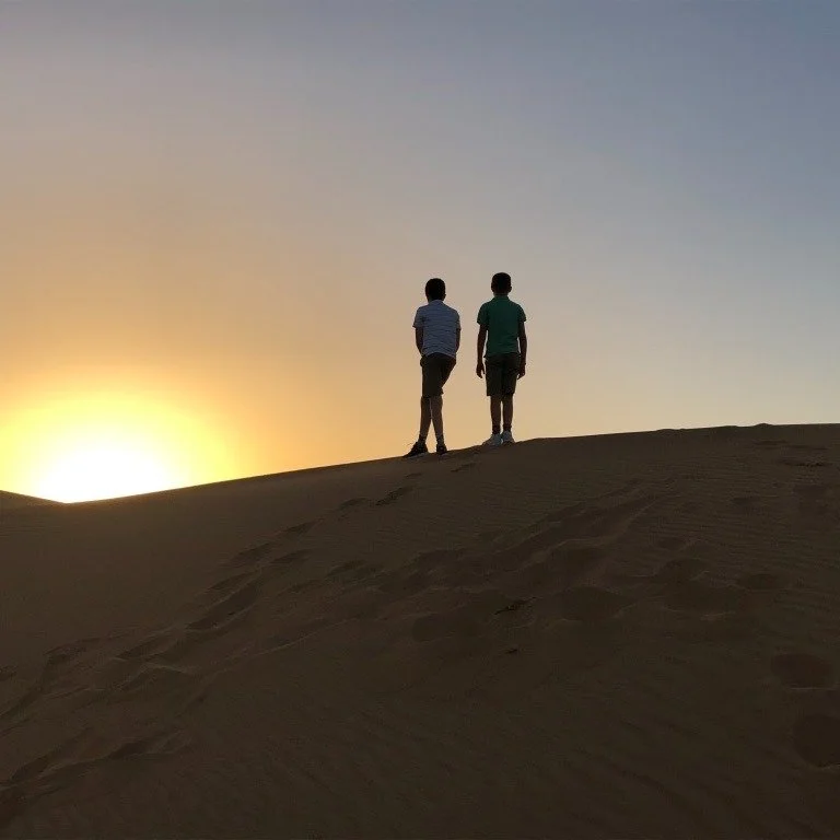 Thinking back to one of my favorite family memories: Spring Break in Dubai in 2019. These two pre-teens ATE IT UP. Thinking ahead to Spring Break 2026? Think outside the box....with the Royal Journey!