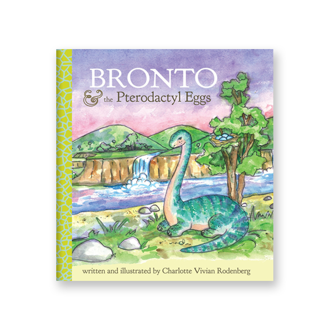 Bronto and the Pterodactyl Eggs | Cover and interior