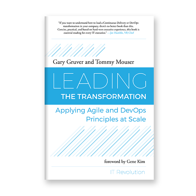 Leading the Transformation | cover and interior