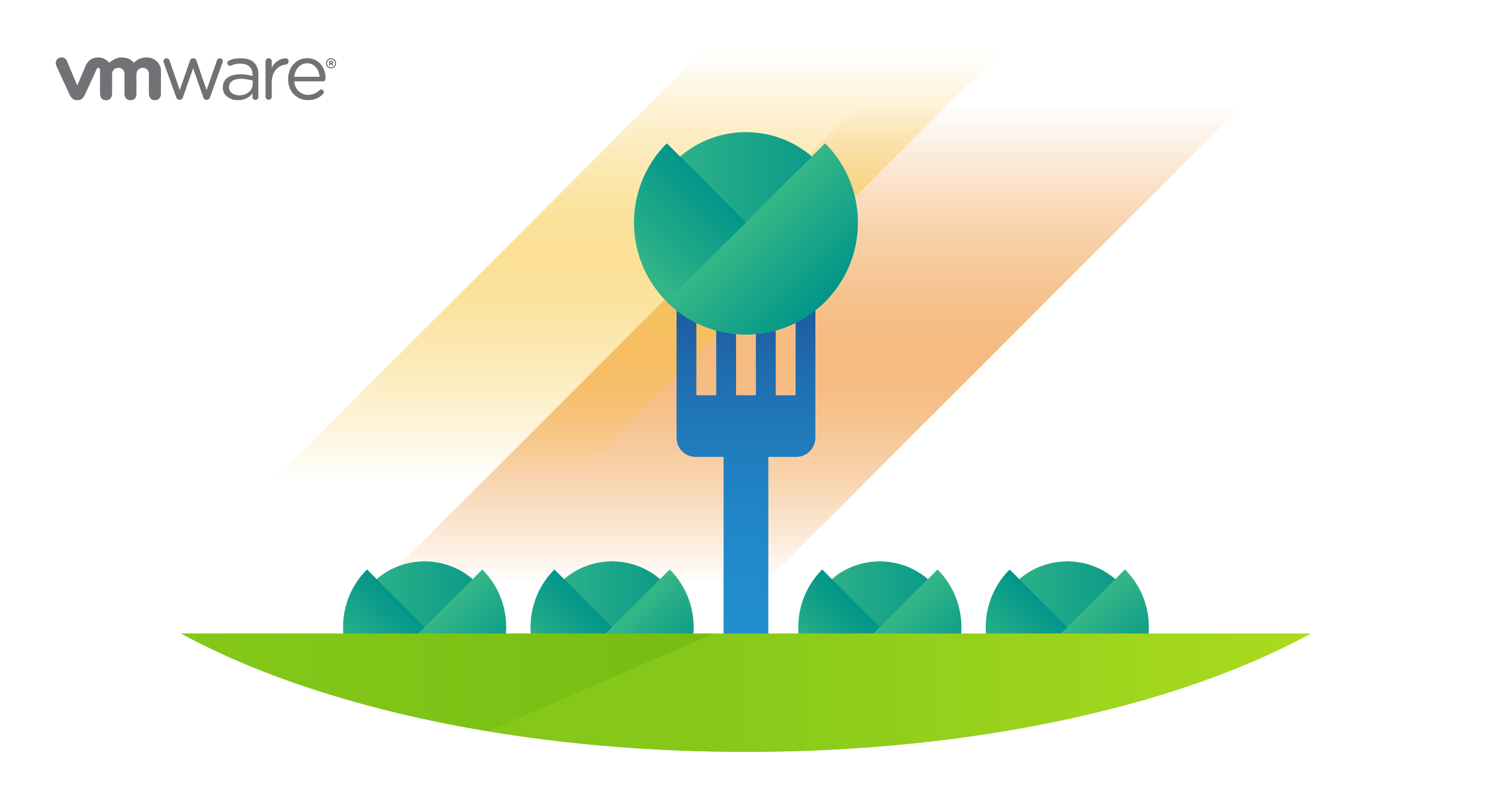 VMware Green Foods graphic for Earth Day social posts