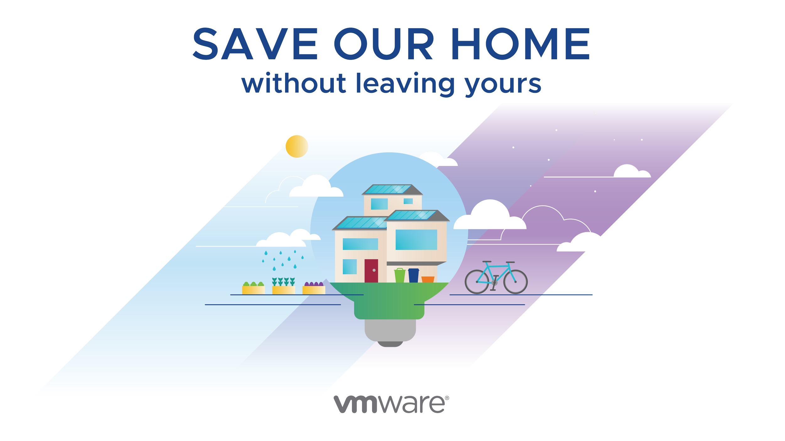 VMware Earth Day graphic for animation