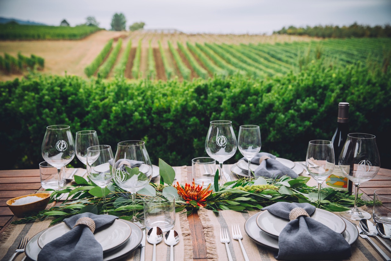 Adelsheim Vineyard Outdoor Dinner