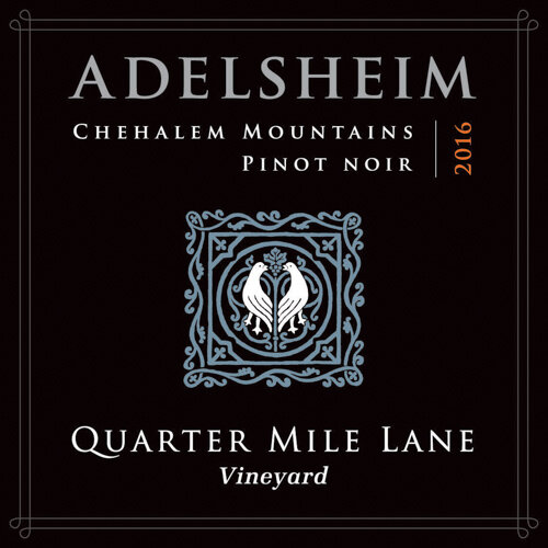 2016 Quarter Mile Lane Pinot noir front label (Copy)