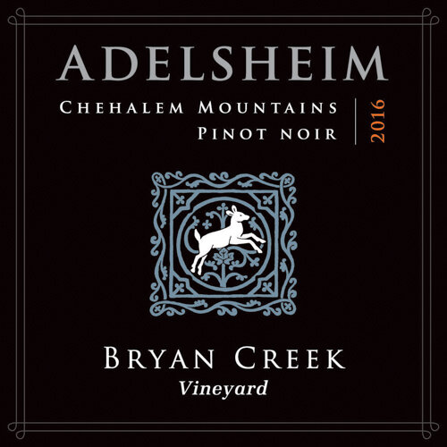 2016 Bryan Creek Pinot noir front label (Copy)
