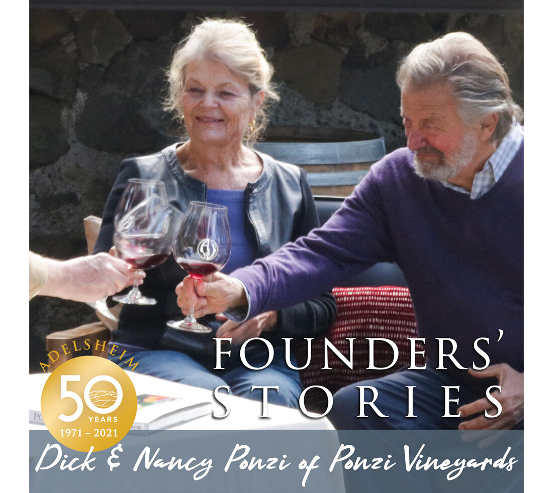 Founders' Podcast, Dick + Nancy Ponzi, Ponzi Vineyards