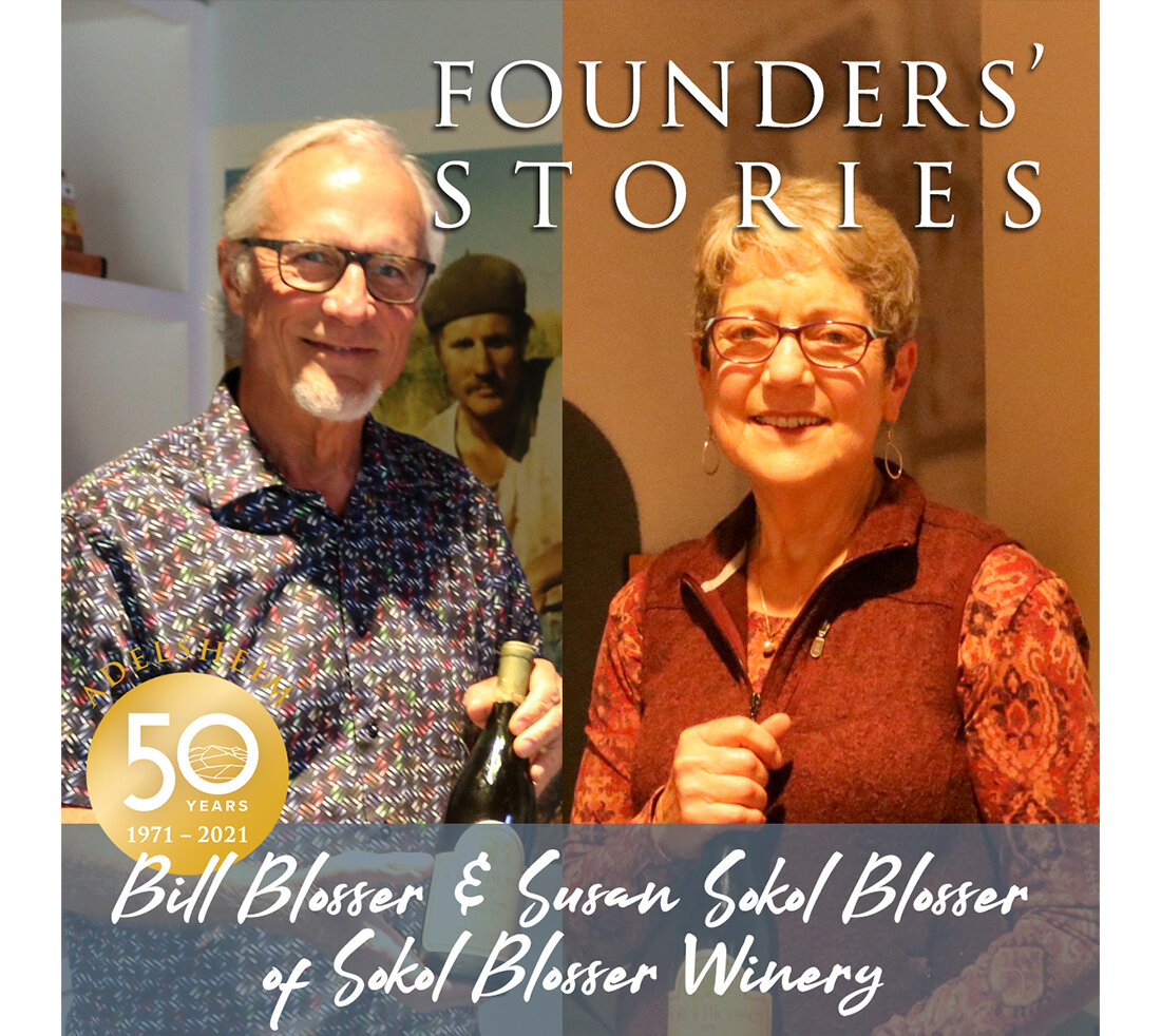 Founders' Stories, Bill Blosser + Susan Sokol Blosser, Sokol Blosser Winery