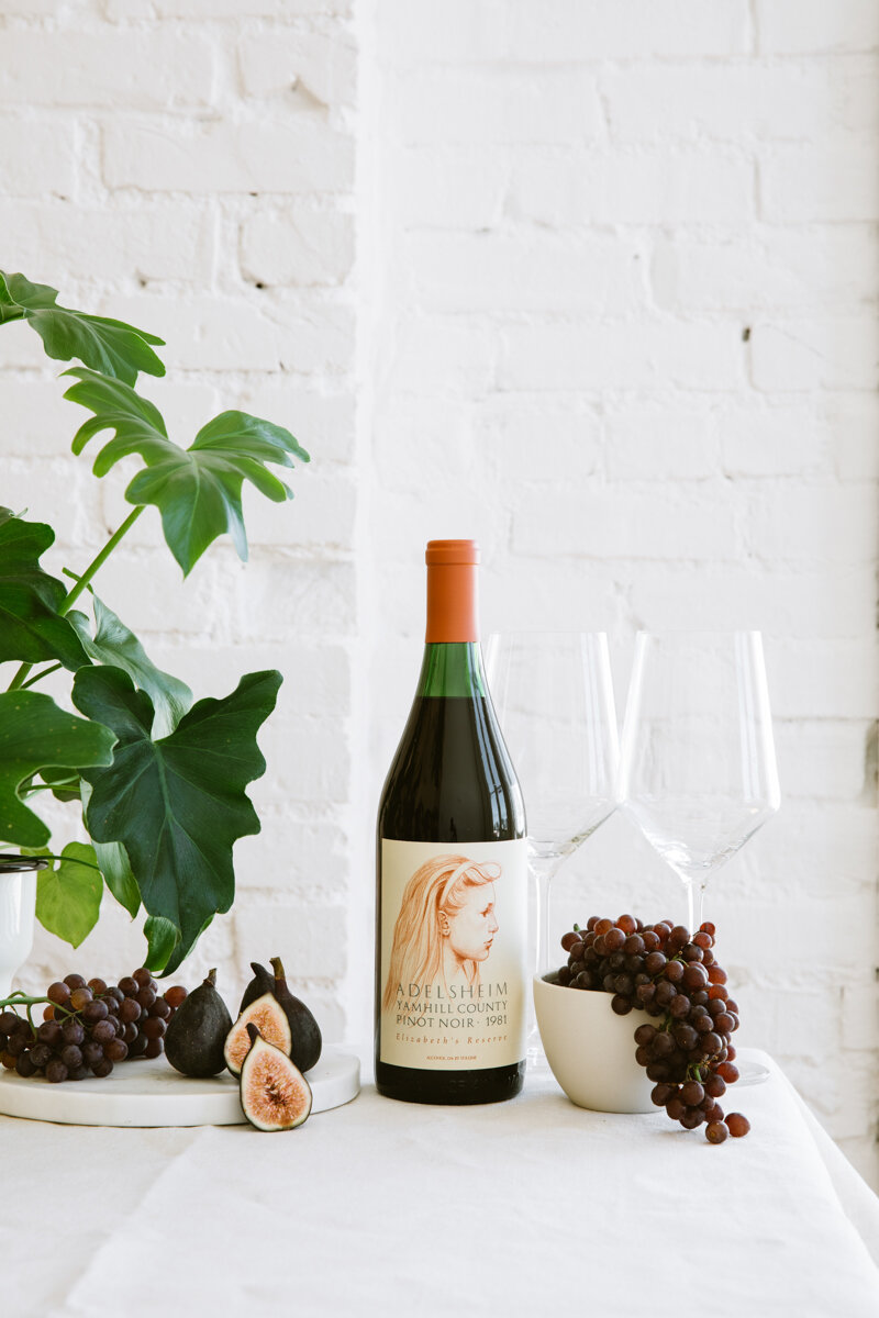 The 1981 Elizabeth's Reserve Pinot noir — Adelsheim