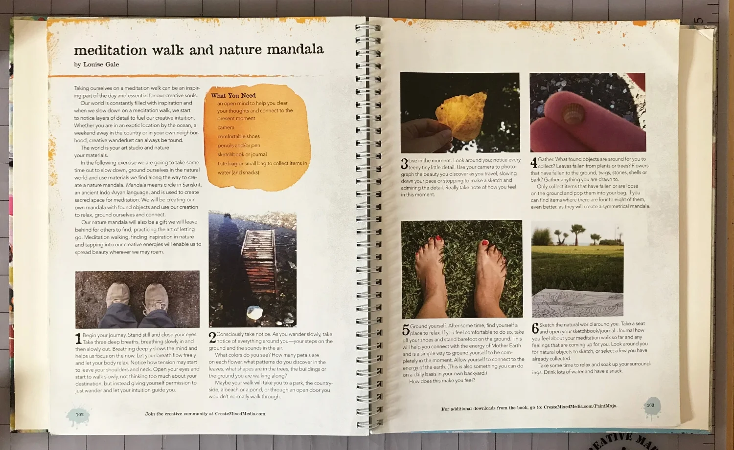 Louise's contribution to Paint Mojo by Tracy Verdugo