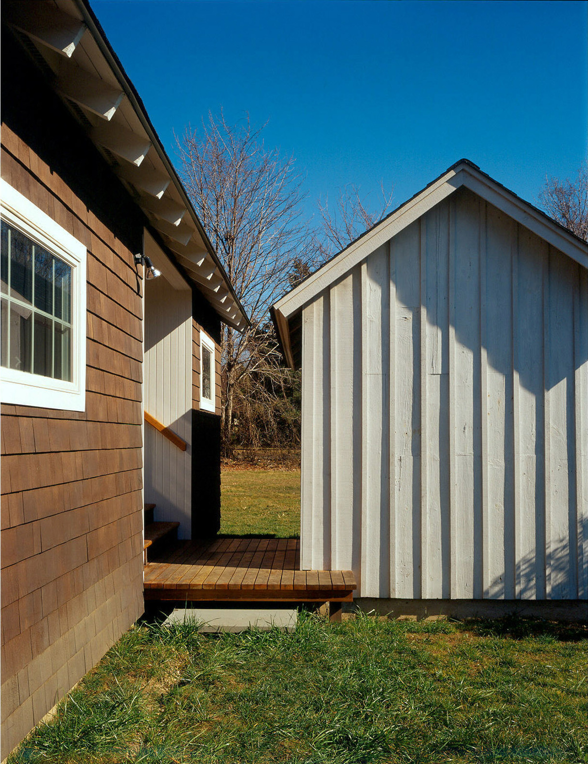  “Semi-Enclosed Patio” between Shed and Barn 