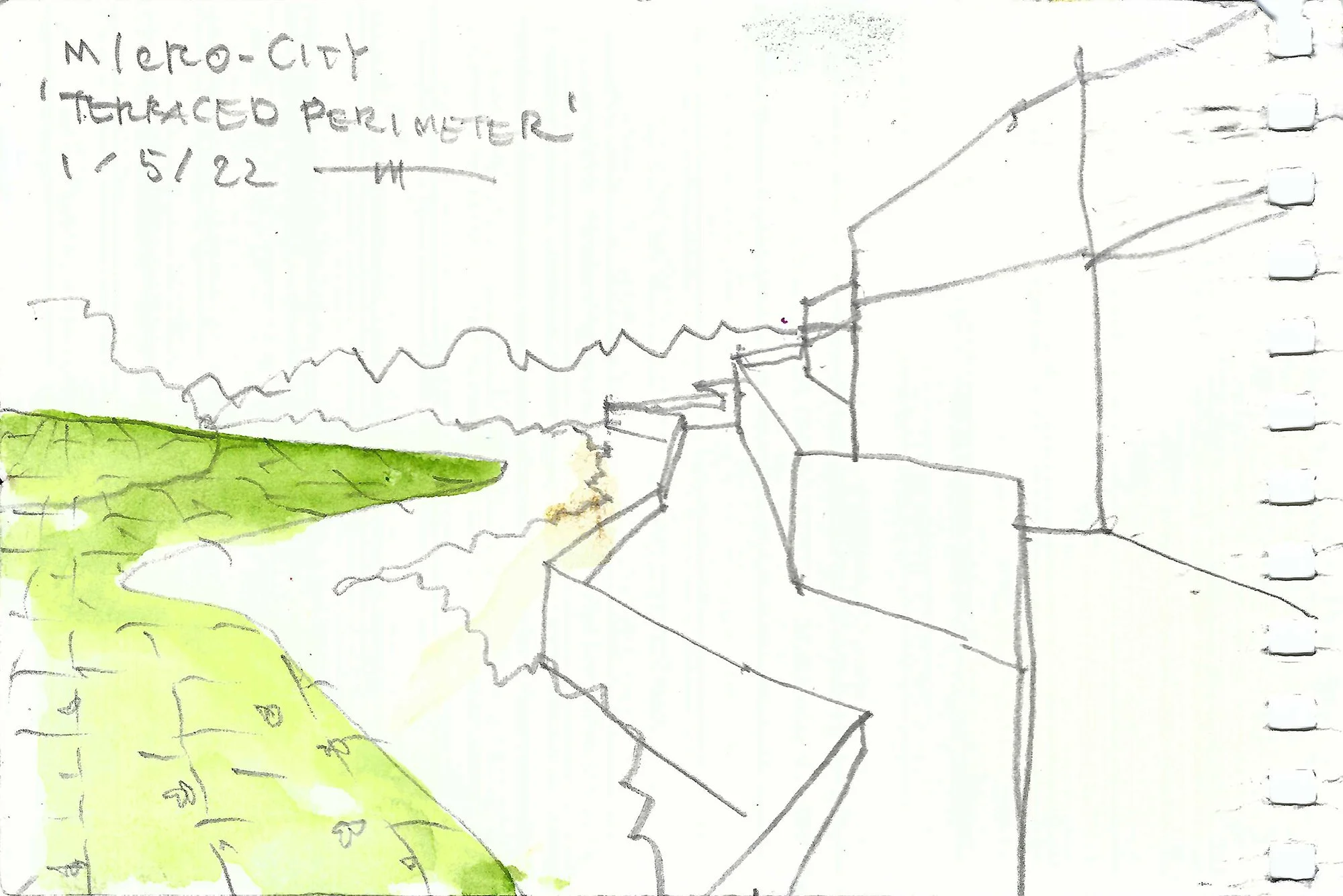  While Density is provided in the Micro City, open land will be preserved without transition between 