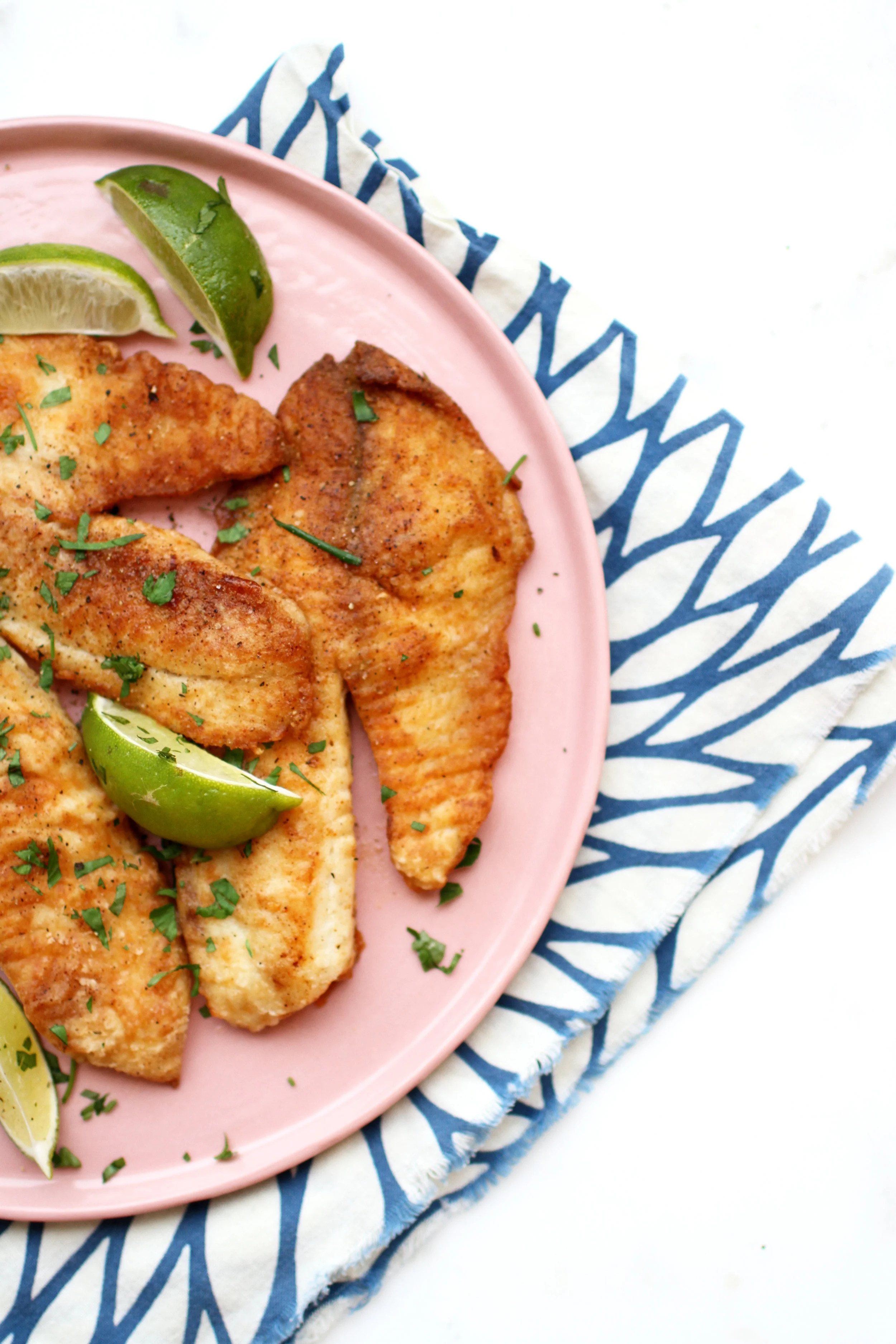 Crispy Pan Seared White Fish — Nosh with Tash