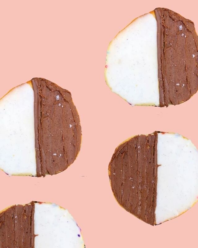 The freaking @nytcooking just shared my take on their black and white cookies, so i&rsquo;m peeing my pants. To honor this exciting moment I&rsquo;m gonna give away FREE COOKIES to 10 people in LA! How do you win black and white cookies? You gotta wa