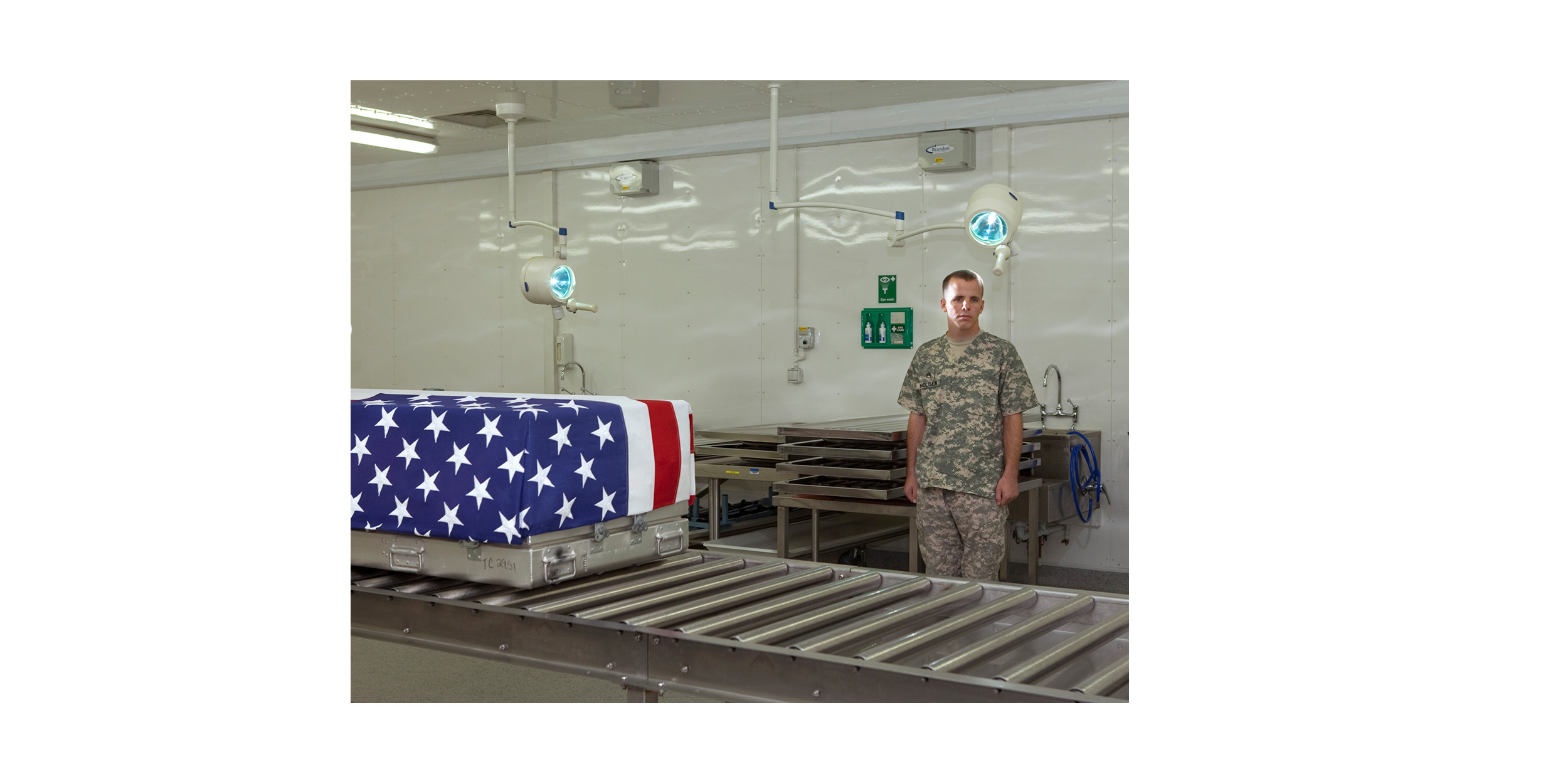  SSG Jeffrey Holden,&nbsp;Mortuary Affairs Specialist, from the series ‘The Thing About Remembering” 