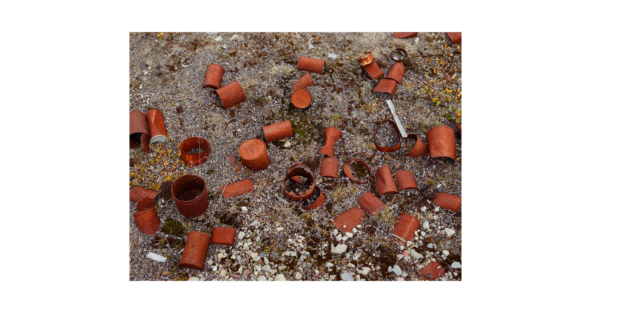  Ration Cans, Deactivated DEW Line Site, King William Island 