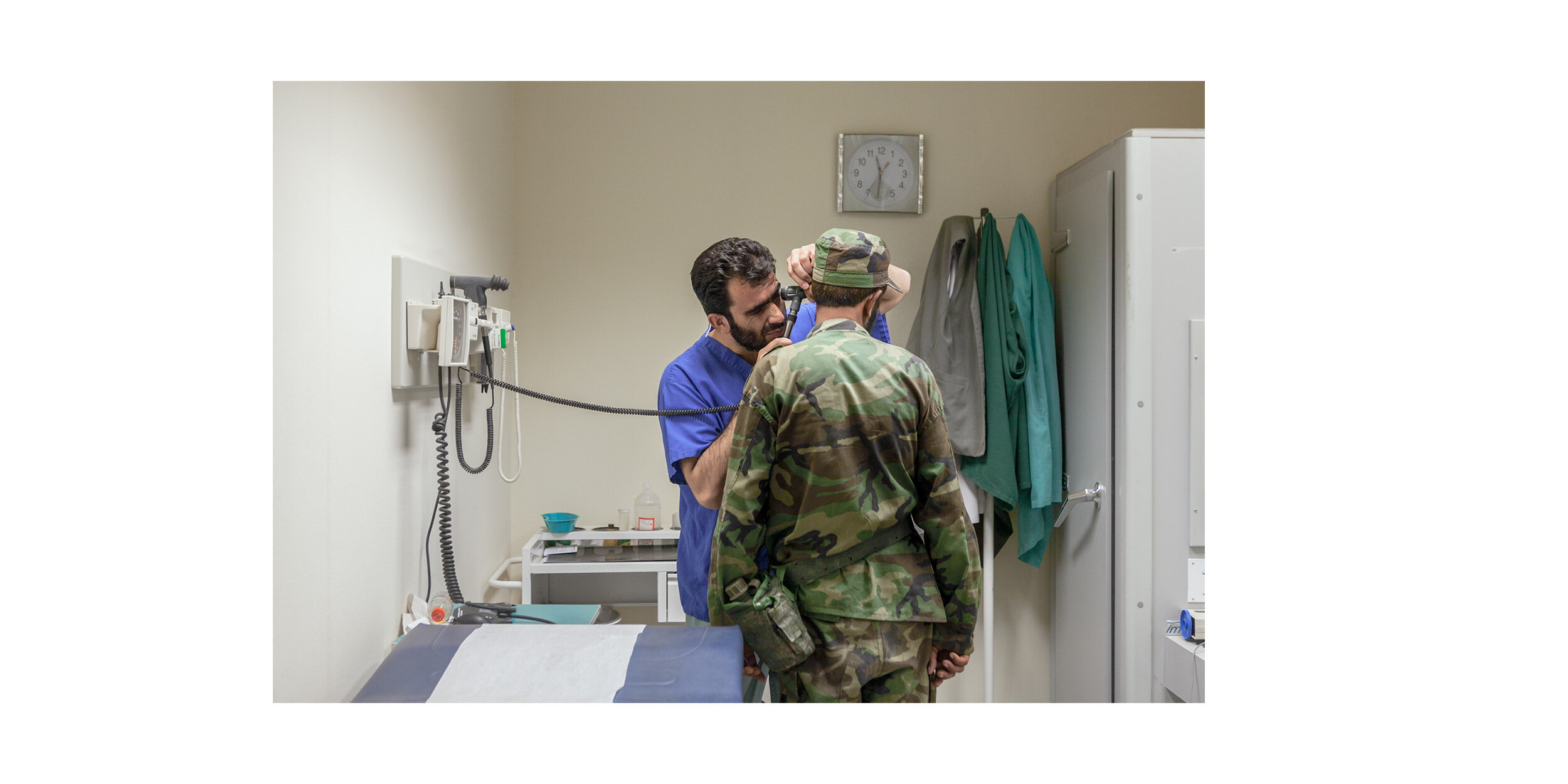  Sick parade, Kandahar Regional Medical Hospital 