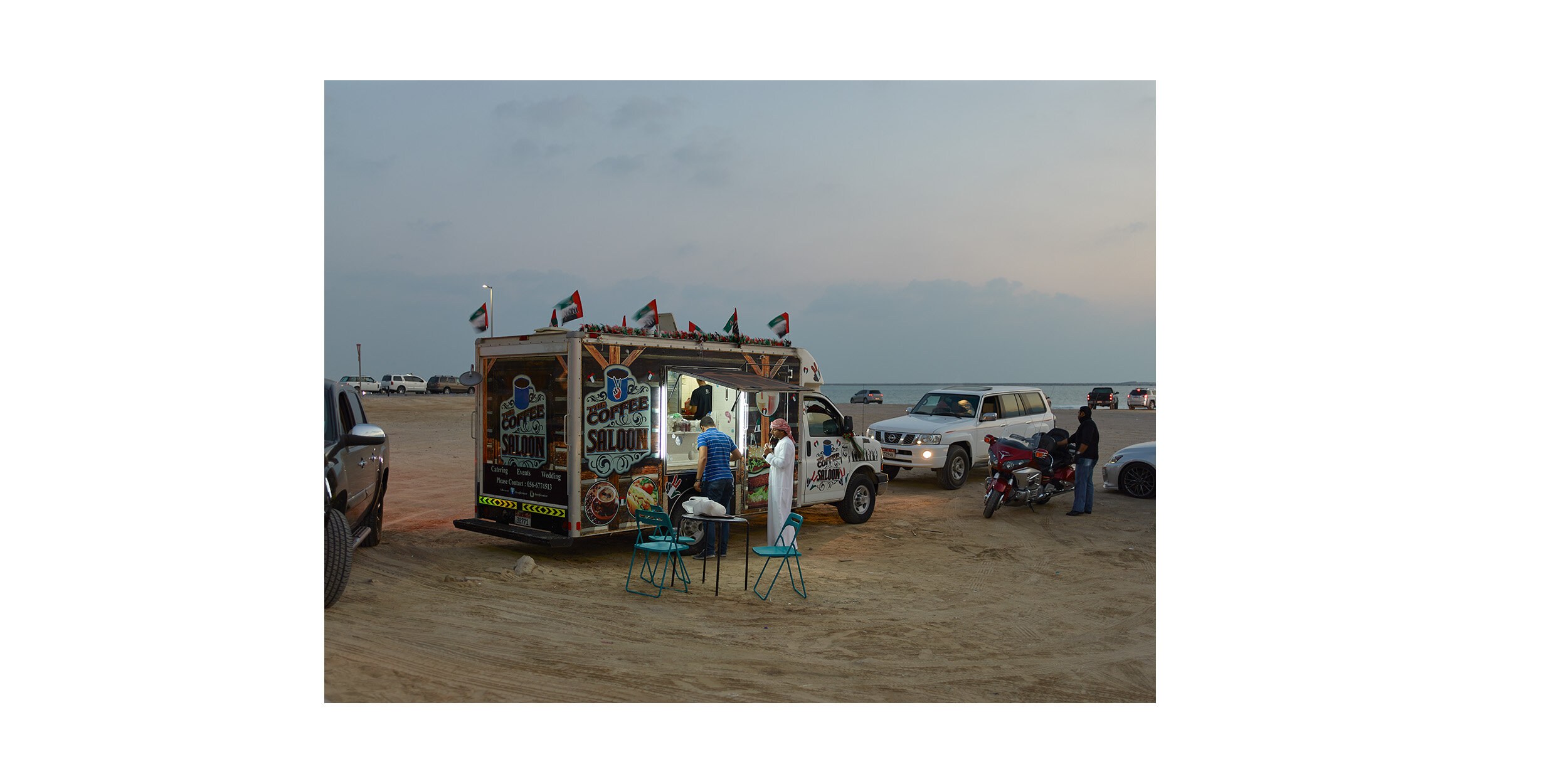  Coffee truck, Al Bateen, Abu Dhabi 