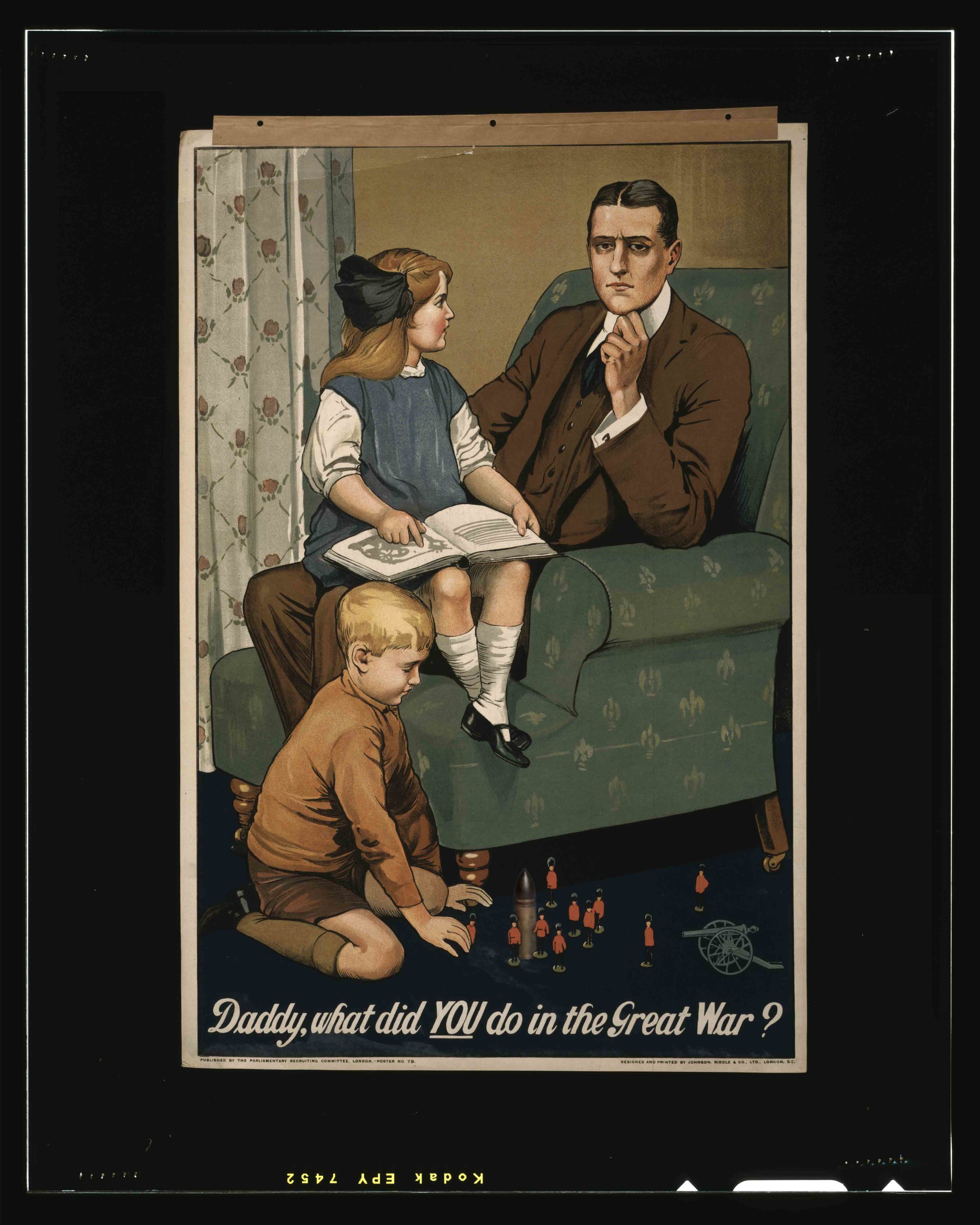 Daddy, what did you do in the Great War?