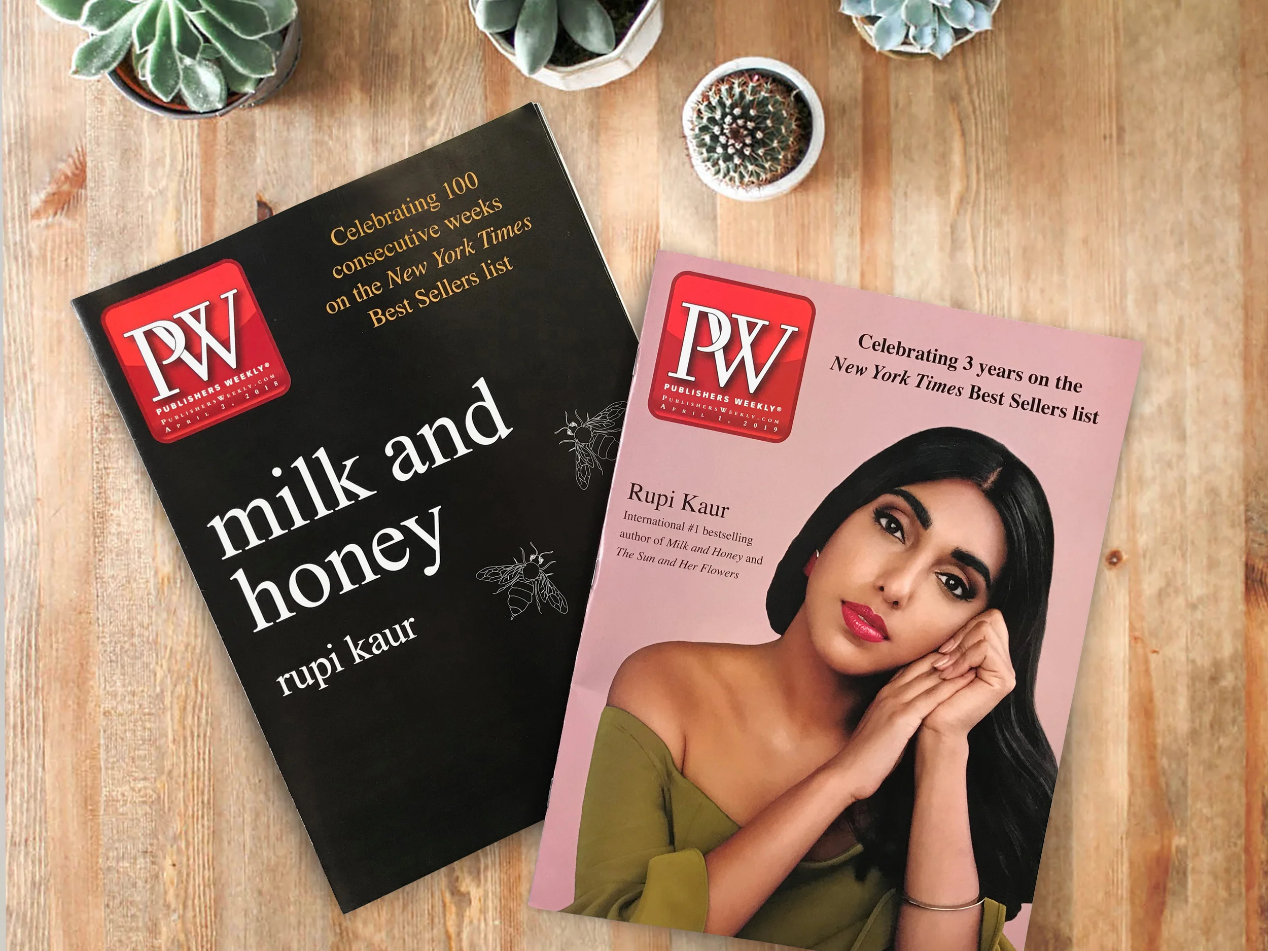 Publishers Weekly Covers and Spreads
