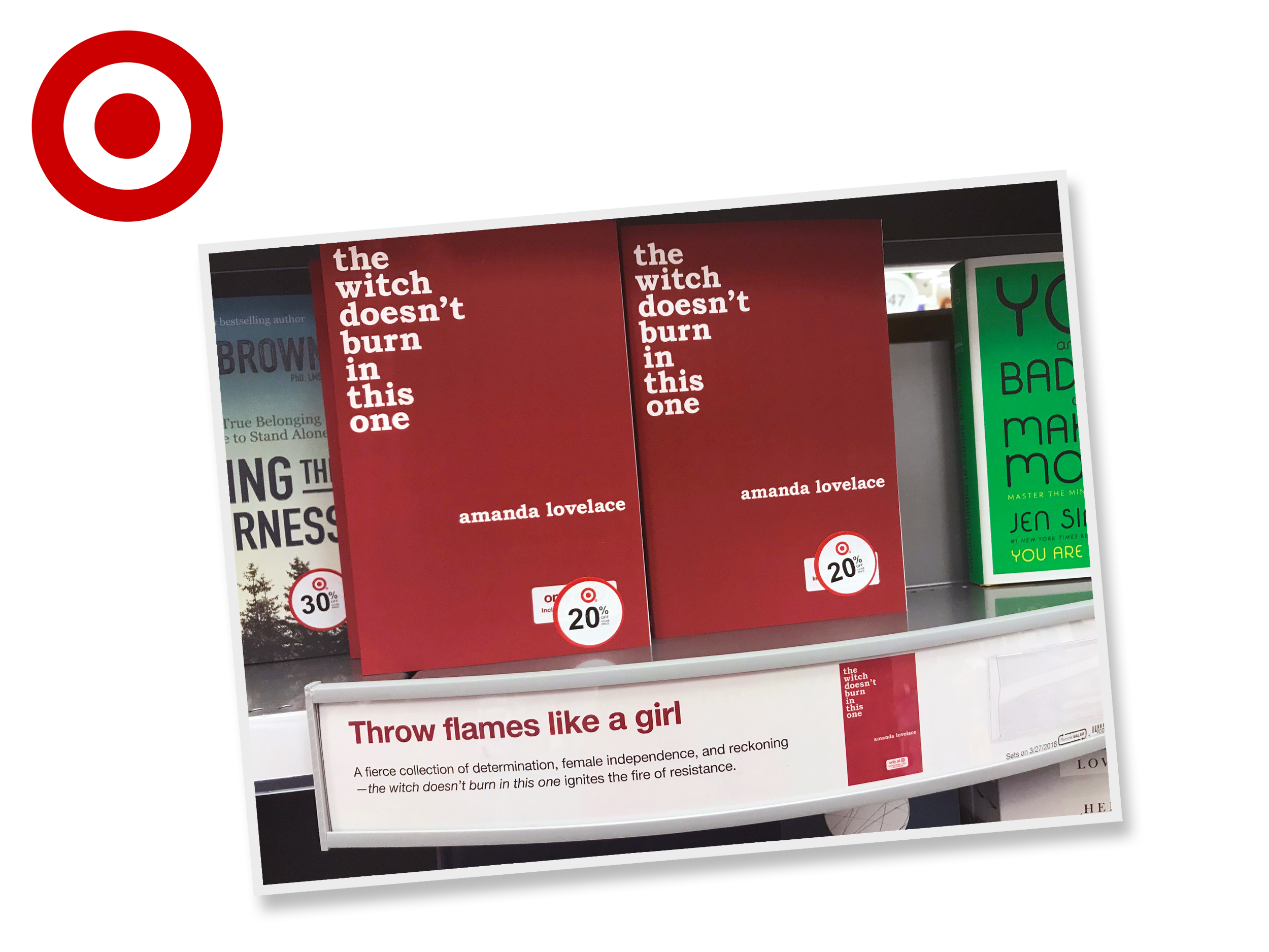 Target In-store Shelf Talkers