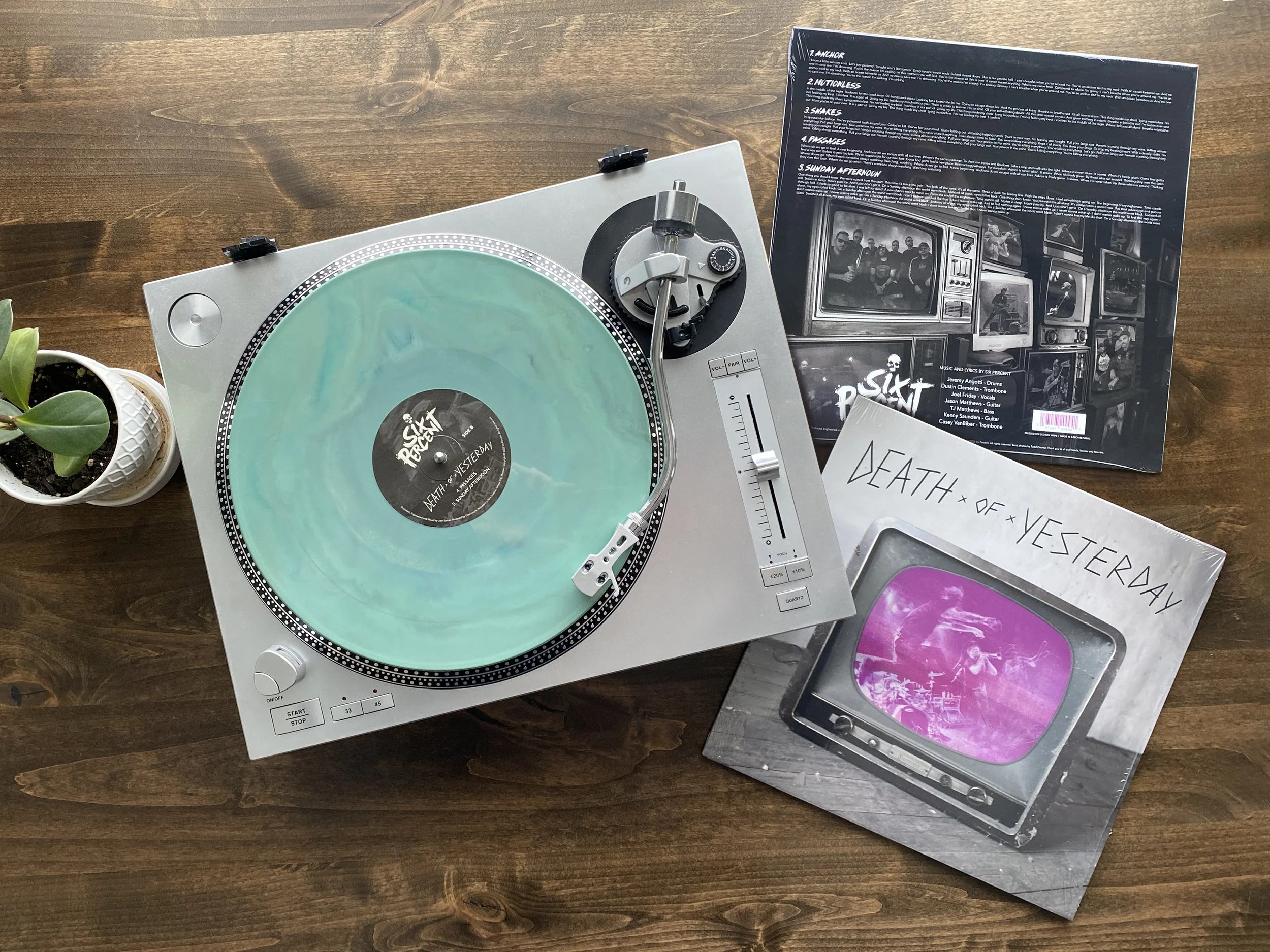 Six Percent: Death of Yesterday, Vinyl Release