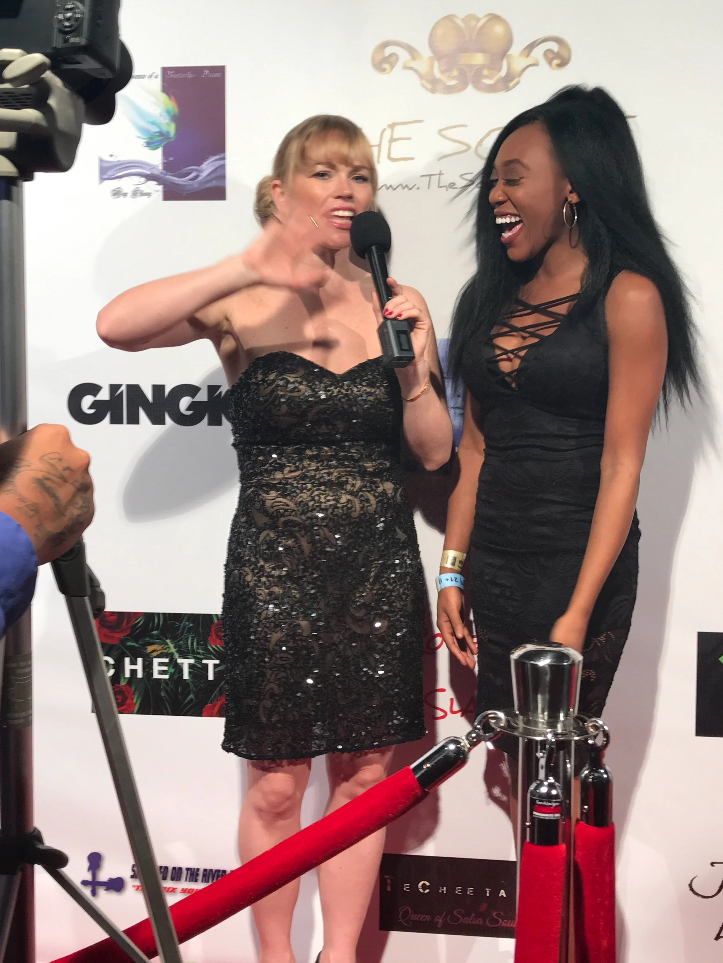 Red Carpet Interview at 3rd Annual Soiree Gala