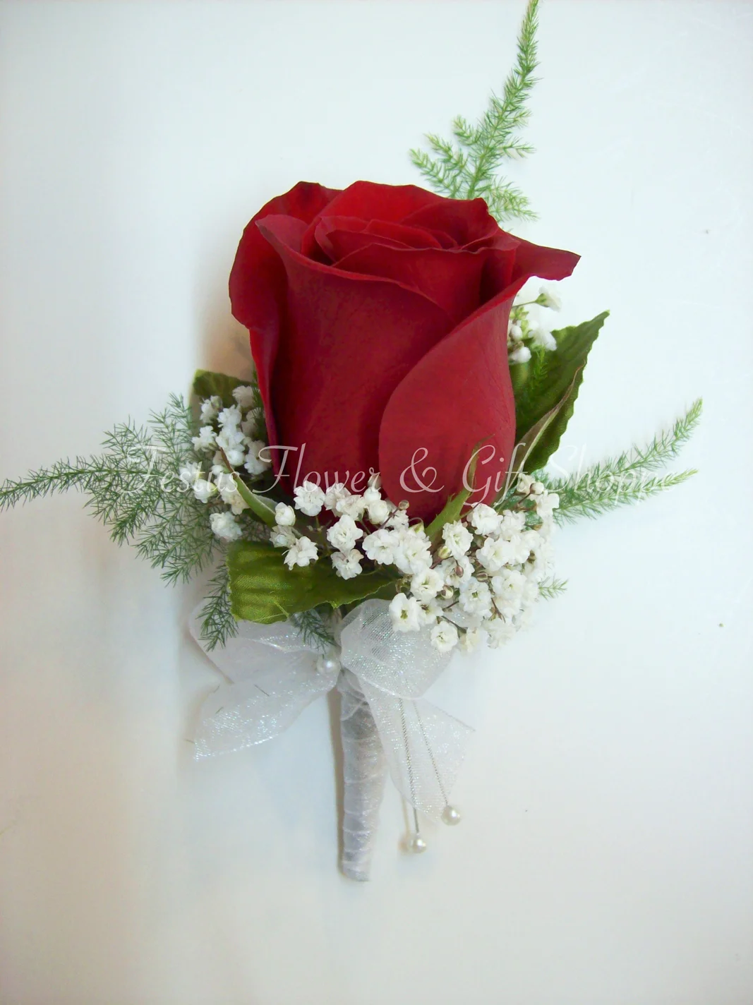 Red Rose Boutonniere