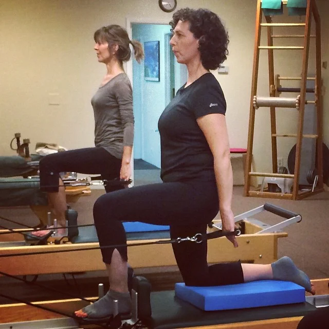 Having a Pilates partner is not only fun, but also helps to keep your practice on track! Workout with a friend, spouse, or partner!