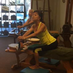 Like a Private Session, the Pilates or GYROTONIC® Duet session is designed similarly but includes the fun of sharing it with a friend, partner or co-worker.