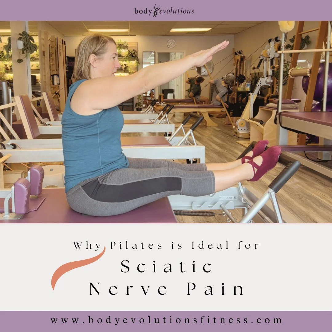 Why Pilates is Ideal for Sciatic Nerve Pain
Struggling with sciatic nerve pain? Discover how Pilates can help! 💪 This guide covers the causes and symptoms of sciatica, plus effective Pilates exercises to relieve back and leg pain.

Pilates builds co