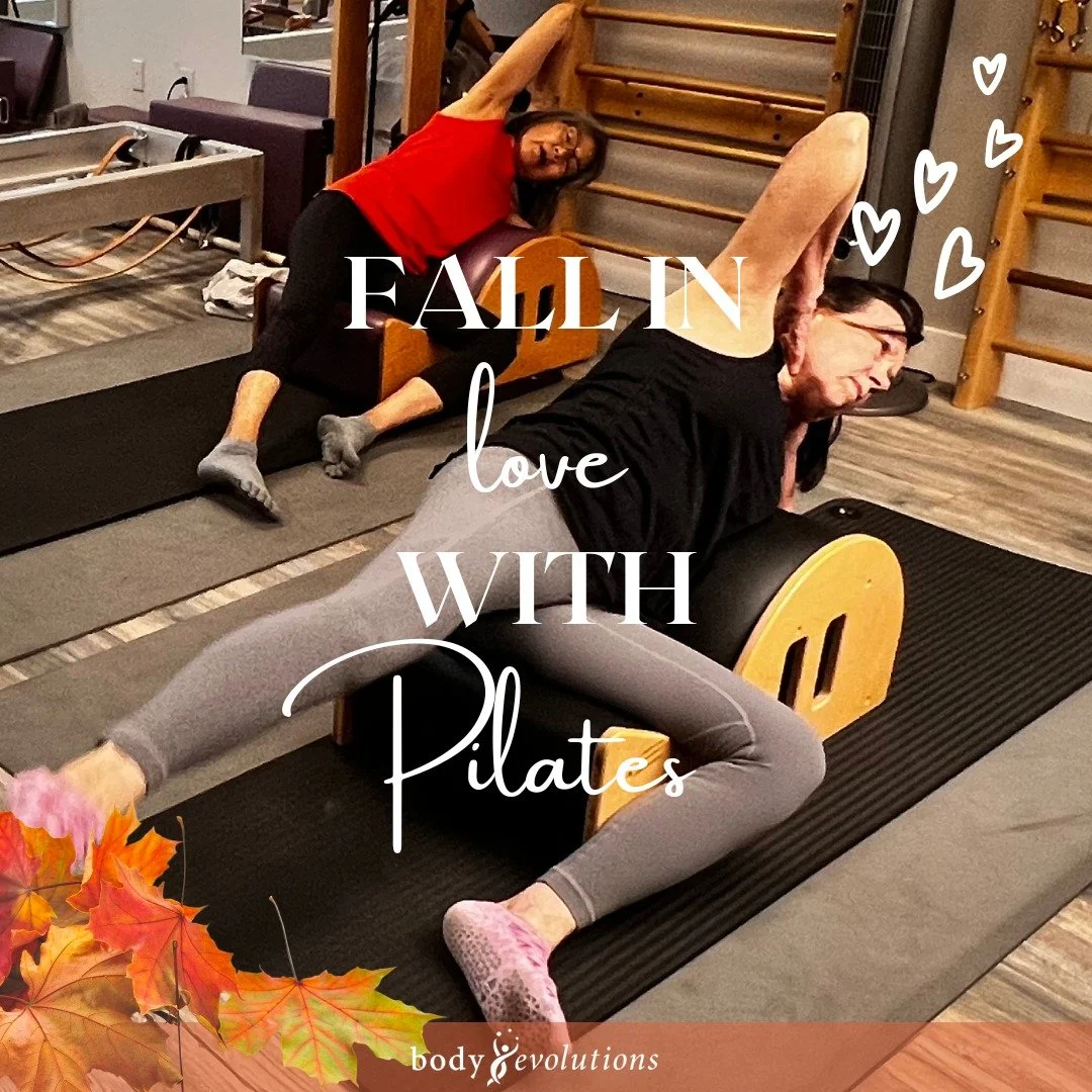 Fall is here, and it&rsquo;s the perfect season to fall in love&mdash;with Pilates and yourself. 🍂 Ground your body and mind on the mat, the spine corrector, or the reformer (you know the drill 😉). Reset, refresh, and reconnect. Your next class is 