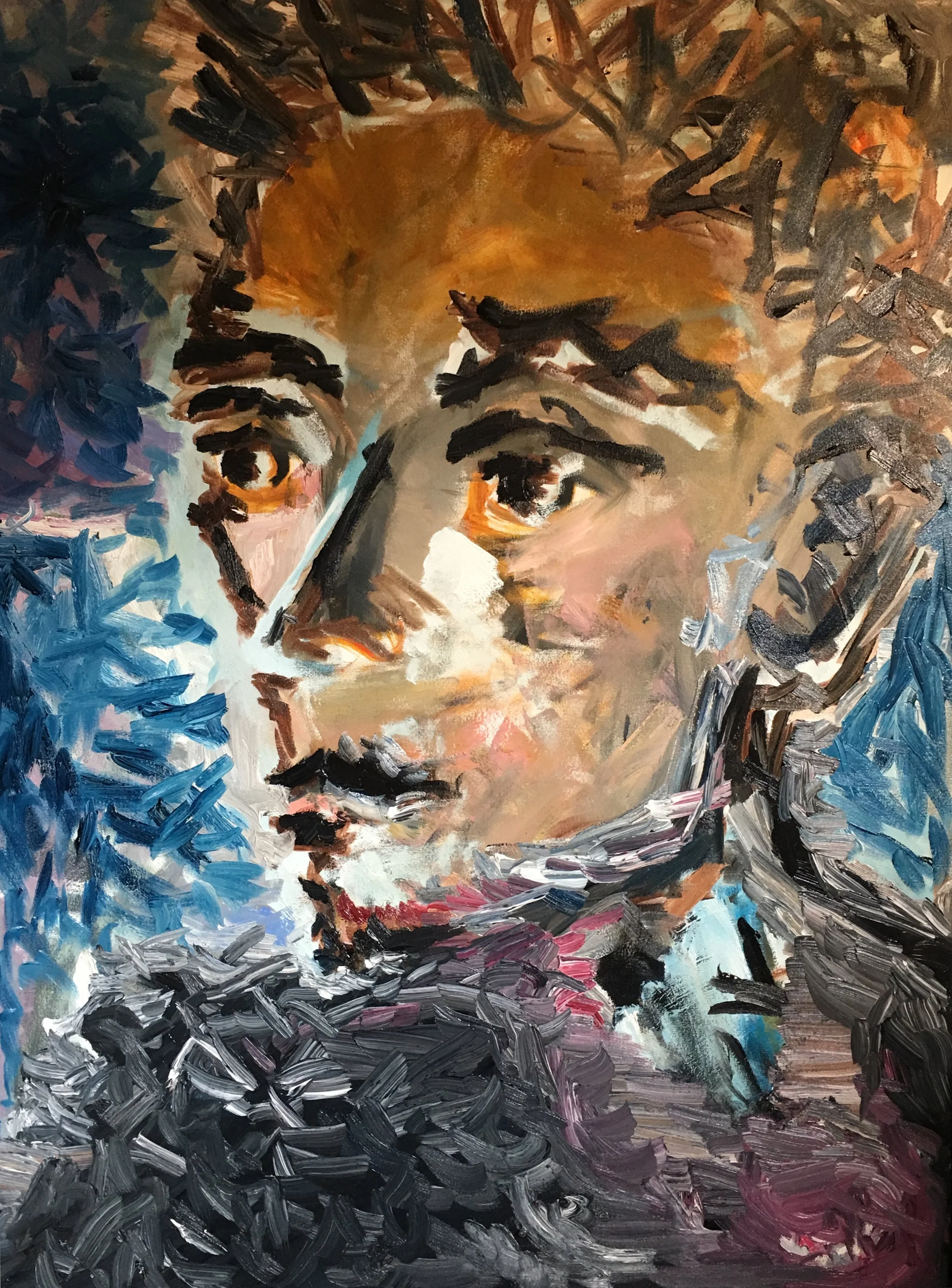 Portait of Philosopher Kenneth Einar Himma, who also likes to be known as Damhepreti Nawameen 