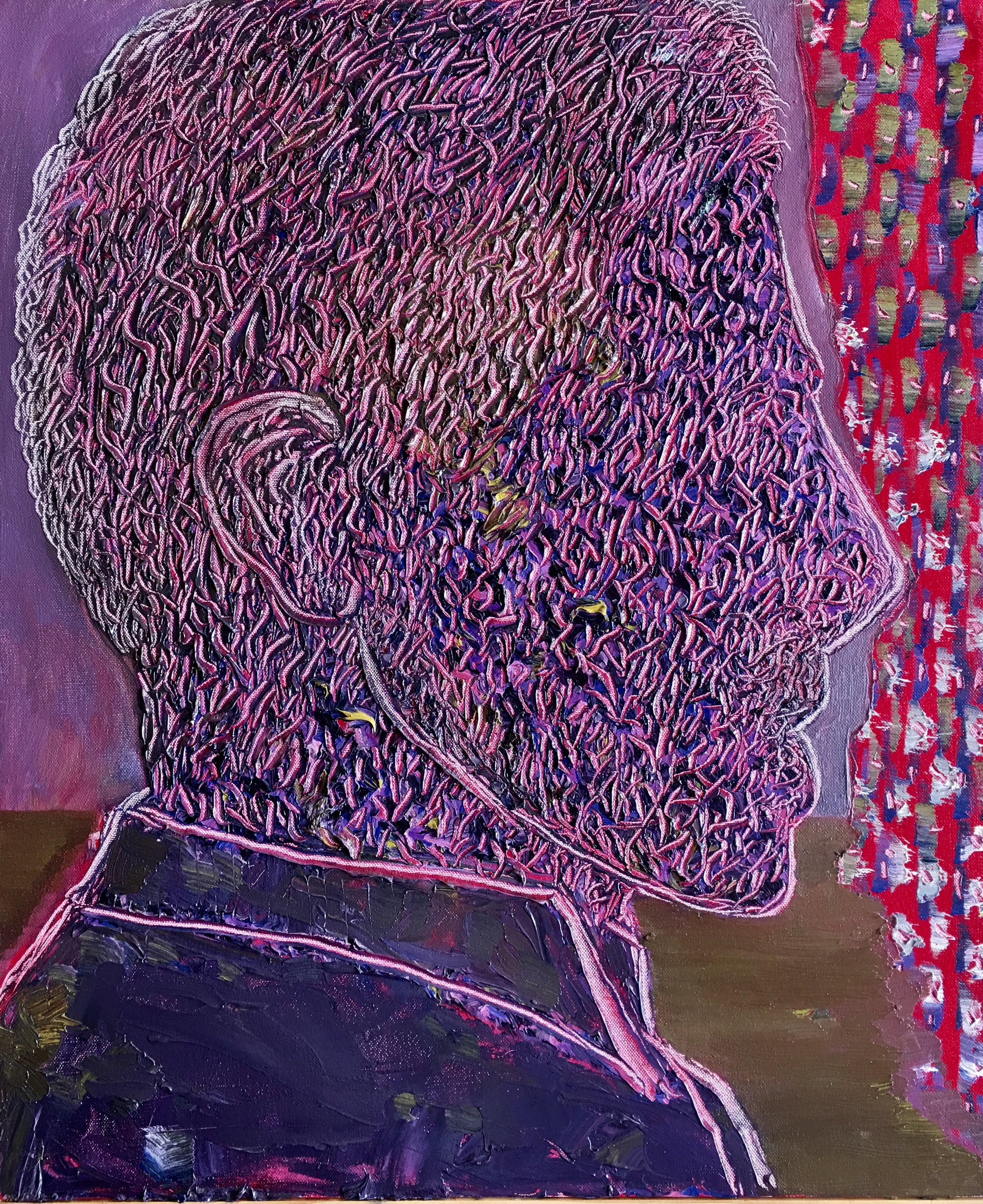 The preacher whistles a stupid tune