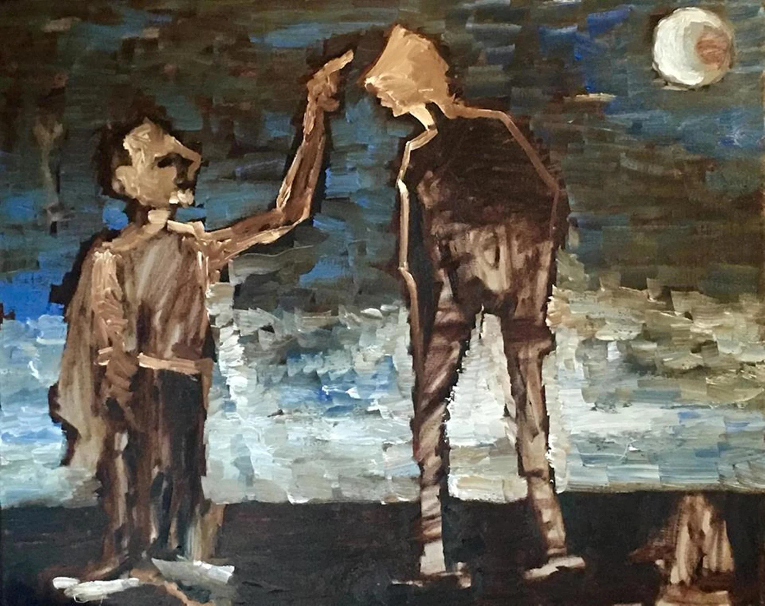 Between the moon and the tides