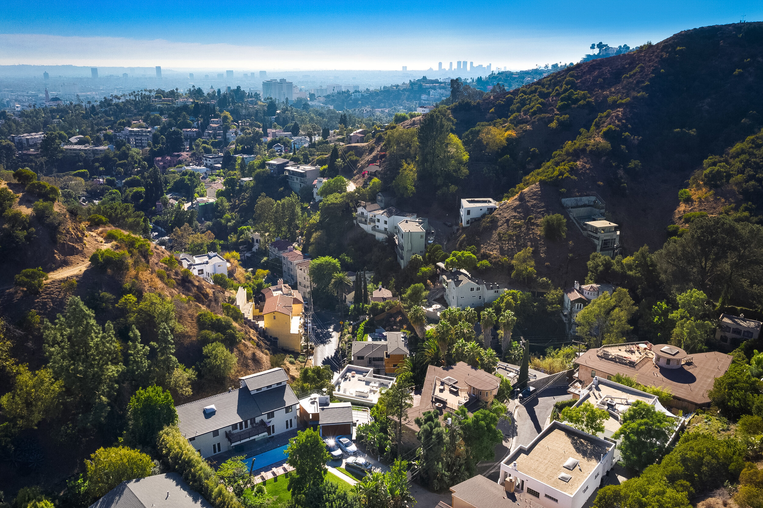 Deep Dell 2 - Hollywood Hills, 7BR, 8BA, 6597 Sq-ft, Spanish Style, Game Room, Theater, Rooftop Deck, Pool, Spa, View-78.jpg