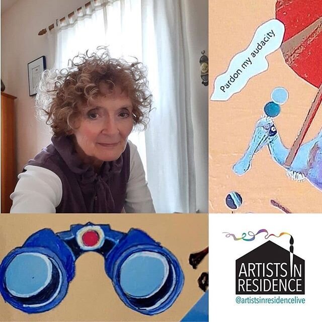 Our first live stream of @artistsinresidencelive
Showcasing home studios of 4 artists, one of them being our very own @alisonkeenanfineart ! Every &quot;visit&quot; will showcase different artists. Sat's at 11am, link will be on event page at https:/